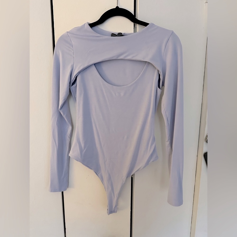 Naked Wardobe bodysuit baby blue - Picture 1 of 4